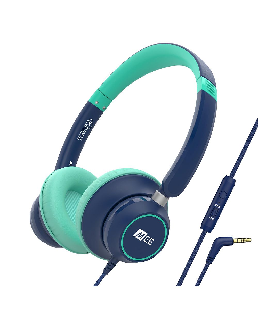 Mee Audio KidJamz KJ45 Kids Wired On-Ear Headphones with Microphone
