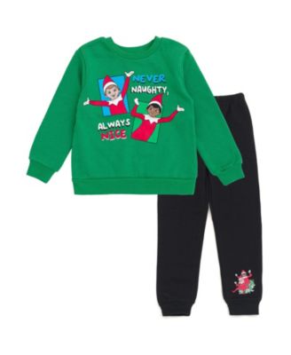 Elf on the Shelf Комплект из свитшота и брюк джоггеров для мальчиков