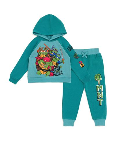 Teenage Mutant Ninja Turtles Комплект из худи и брюк из флиса для детей и подростков (2T - 18-20)