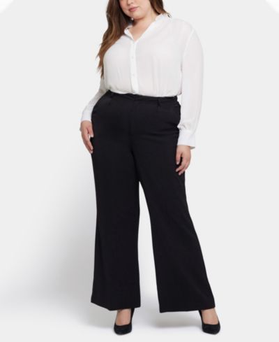 Брюки NYDJ Plus Size Wide Leg Trouser Pants