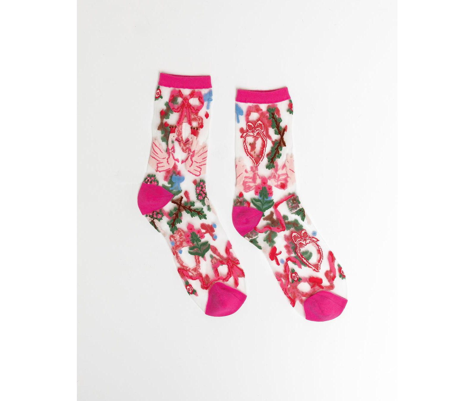 Sock Candy Женские прозрачные носки в стиле balletcore