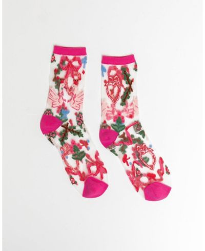 Sock Candy Женские прозрачные носки в стиле balletcore