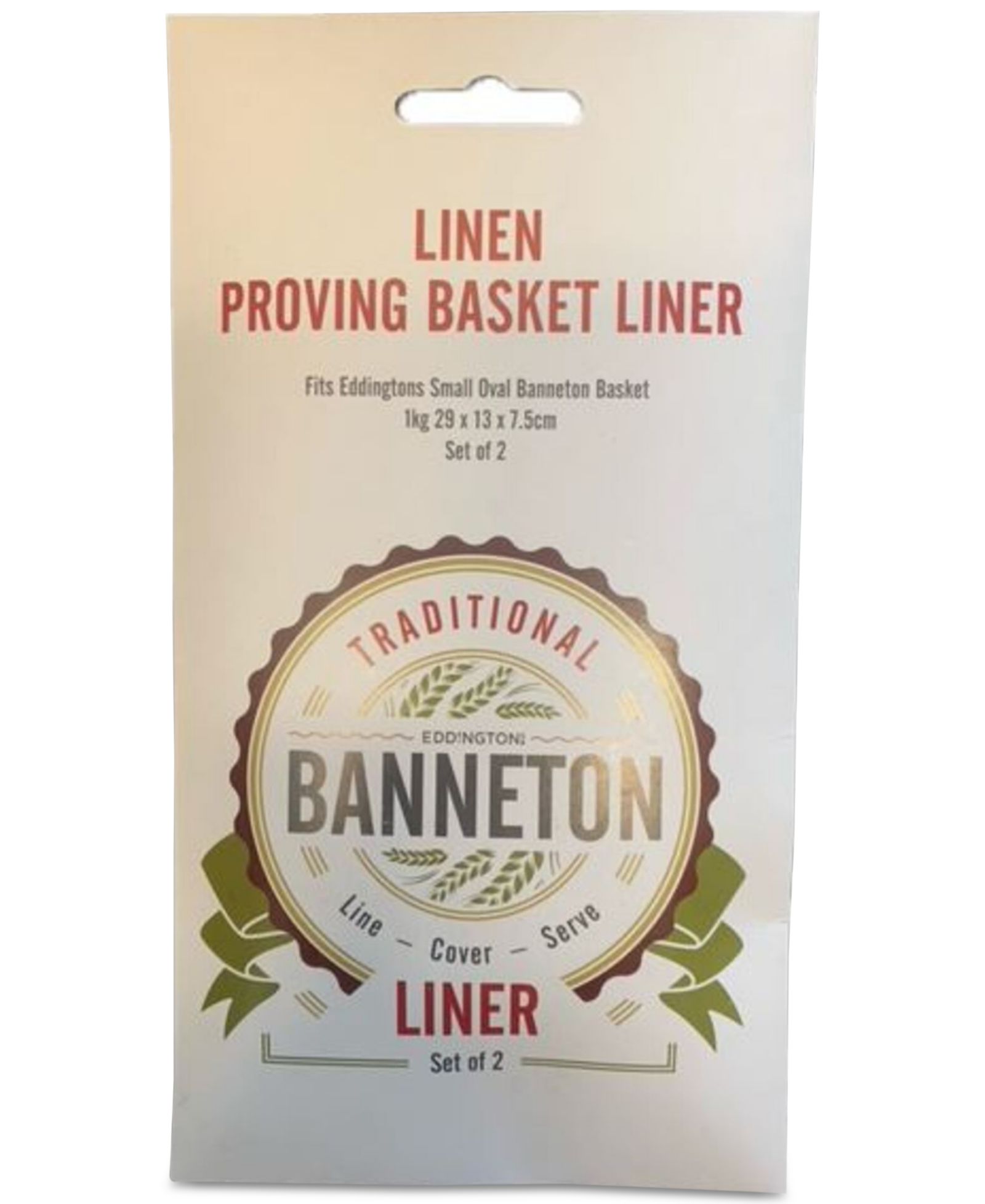 Banneton Set of 2 Medium Proving Basket Liners