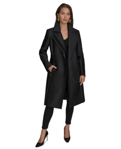 Женское двубортное тренч-пальто Donna Karan New York