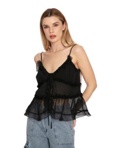 Женский шифоновый топ Belle & Bloom Heart Of Glass Cami