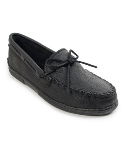 Minnetonka Мужские классические лоферы из шкуры лося