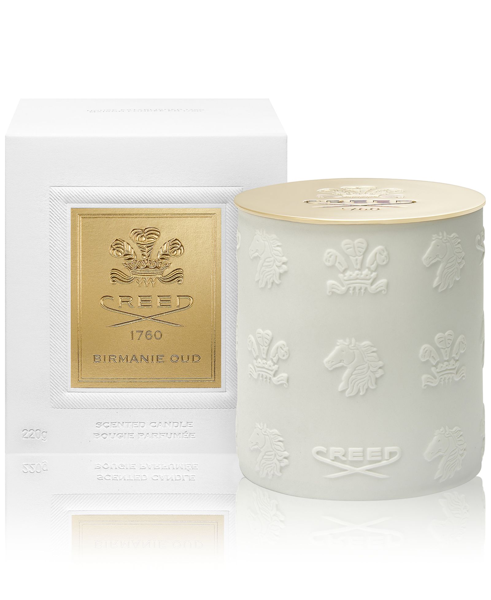 CREED Birmanie Oud Porcelain Candle, 7.76 oz.