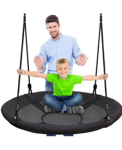 SereneLife Children s Hanging Swing Seat - Indoor/Outdoor Flying Fun Swing