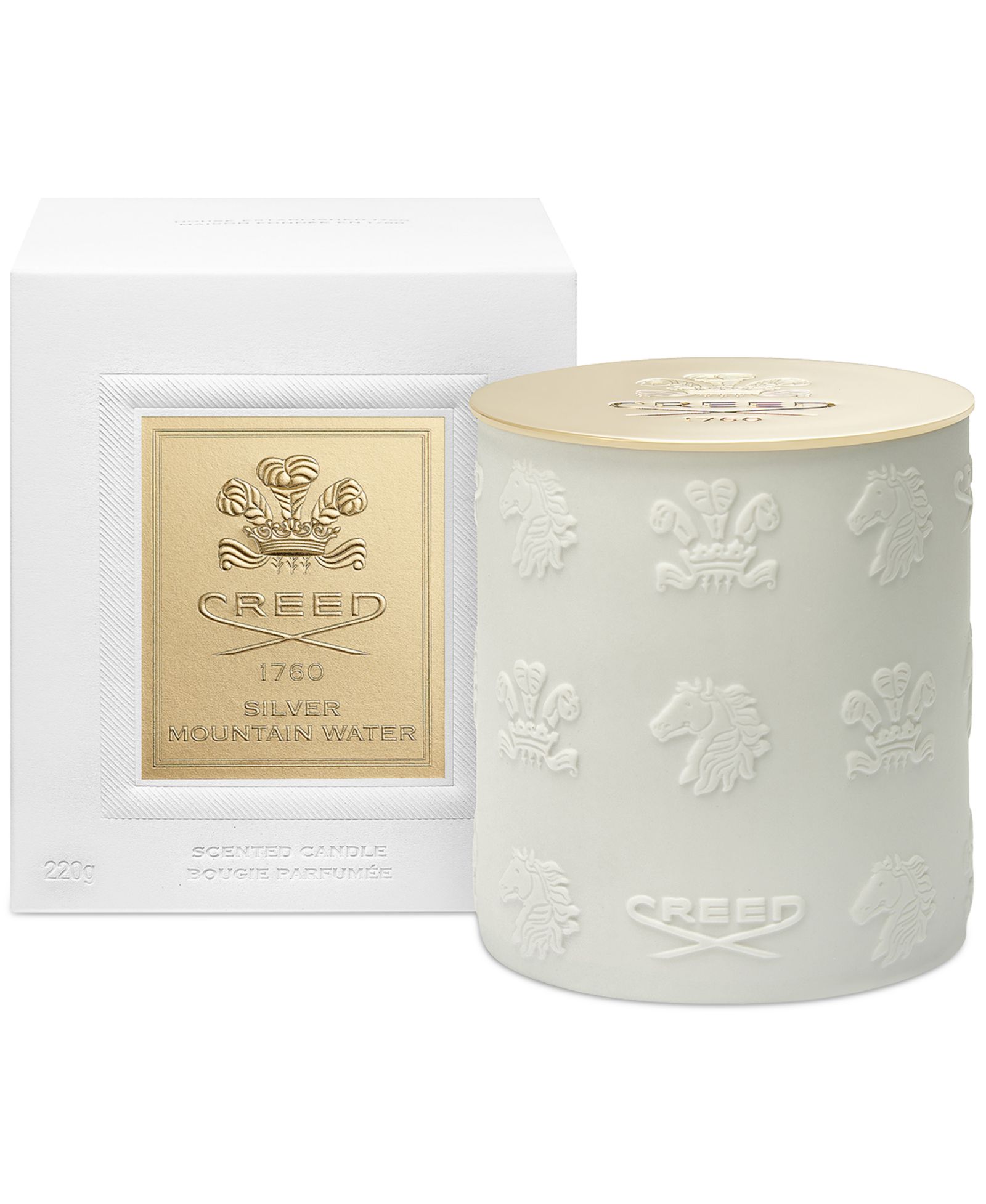 Ароматическая свеча CREED Silver Mountain Water Porcelain, 7.76 oz.