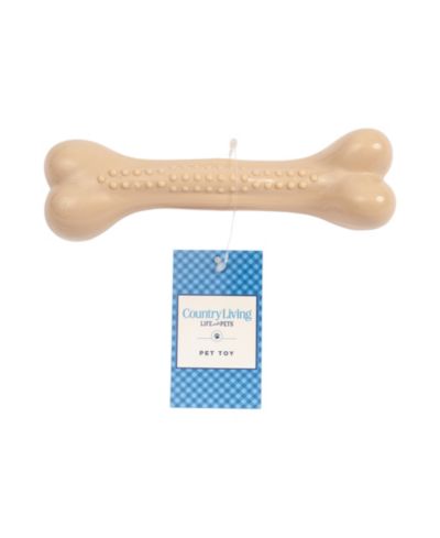 Country Living Nylon Chew Bone Dog Toy for Heavy Chewers - Chicken Flavored, Promotes Dental Health & Fun - X Large