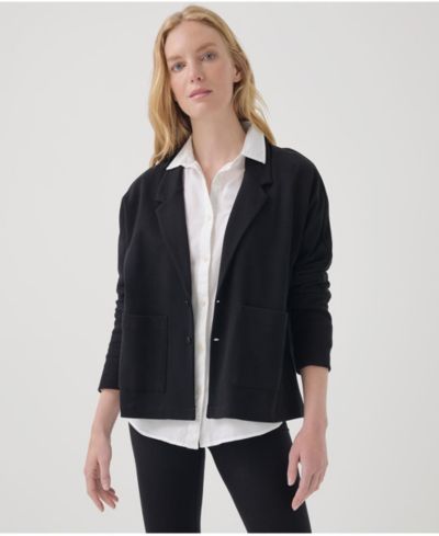 Pact Women's Organic Cotton Airplane Relaxed Blazer