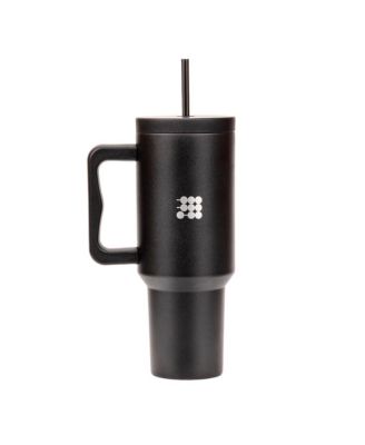 Cubitt Insulated Stainless Steel 40 oz Tumbler with Handle and Straw Lid, Cupholder friendly