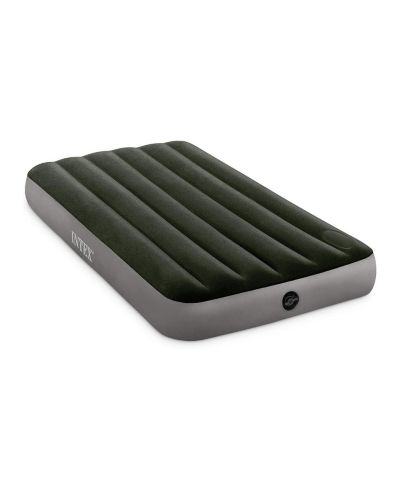 Intex Dura-Beam Standard Series Downy Airbed with Built-In Foot Pump, Full Size