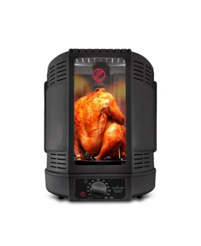 NutriChef Carbon Steel Vertical Countertop Rotisserie Rotating Oven