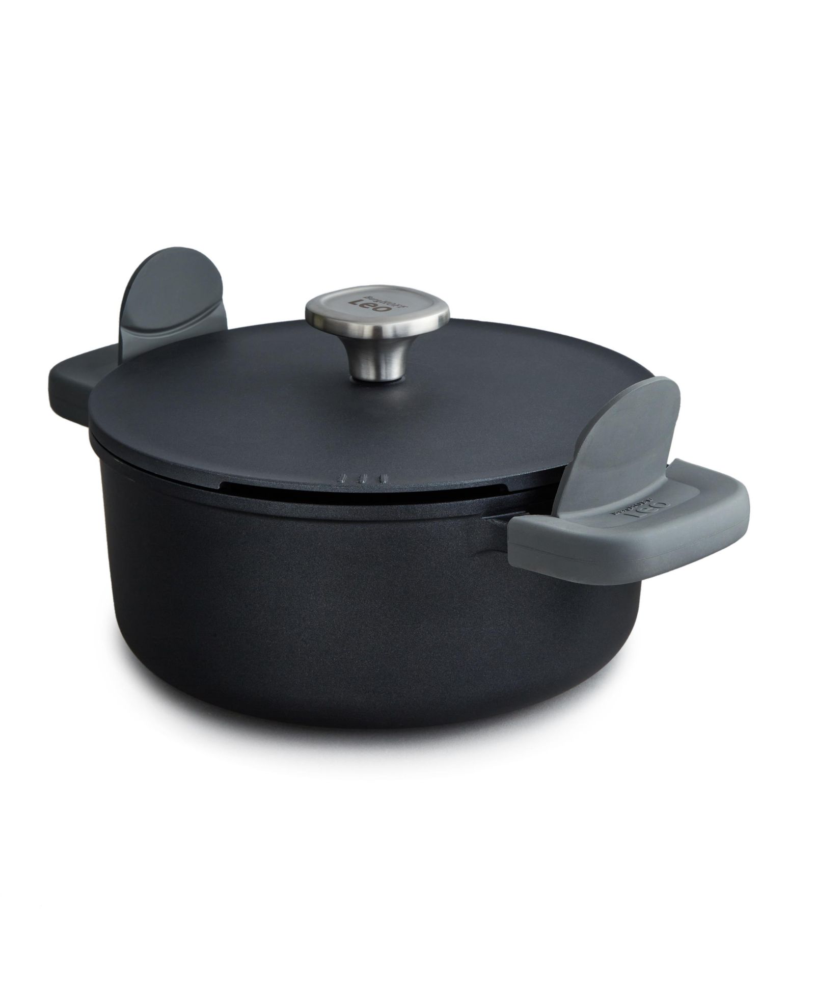 Кастрюля BergHOFF Leo Phantom с керамическим антипригарным покрытием 10" 4.5qt., Recycled