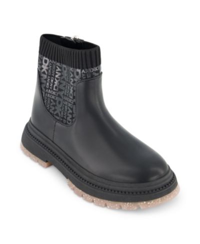Детские ботинки DKNY Little and Big Girls Crissa Stretch Lug Boot