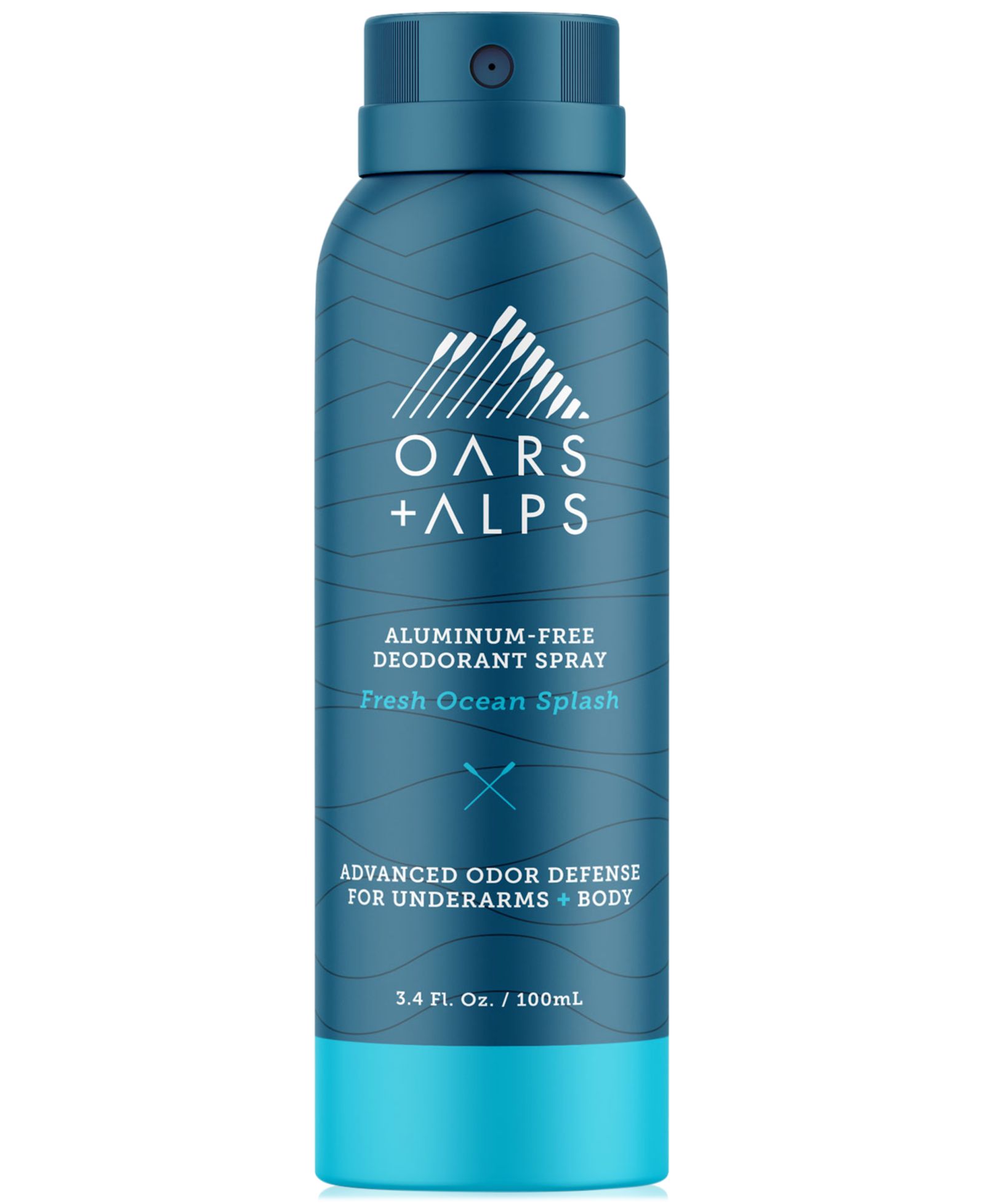 Oars + Alps Fresh Ocean Splash Deodorant Spray, 3.4 oz.