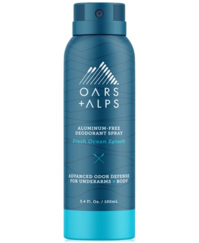 Oars + Alps Fresh Ocean Splash Deodorant Spray, 3.4 oz.