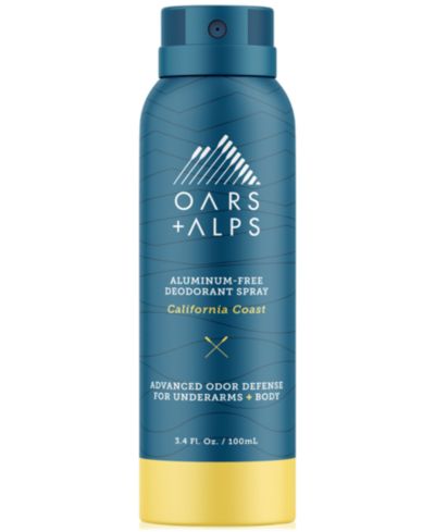 Oars + Alps California Coast Deodorant Spray, 3.4 oz.