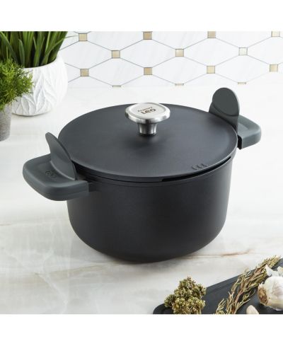 BergHOFF Leo Phantom кастрюля с керамическим антипригарным покрытием 10" 5.8qt, Recycled