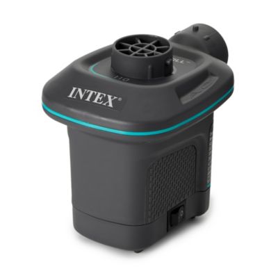 Электрический насос Intex 66639E 120 V AC для быстрого наполнения с 3 насадками