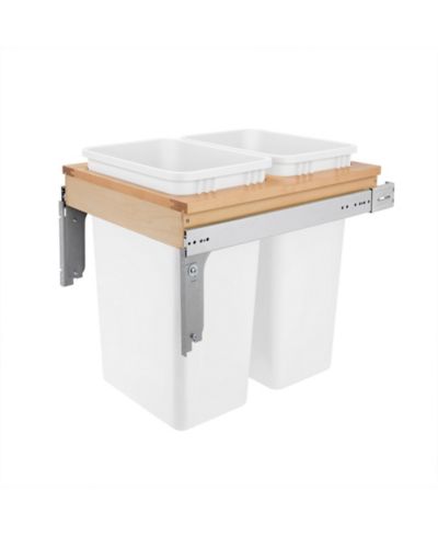 Rev-A-Shelf Выдвижные мусорные корзины, для шкафа во всю высоту, 50 qt., 4WCTM-2150DM-2