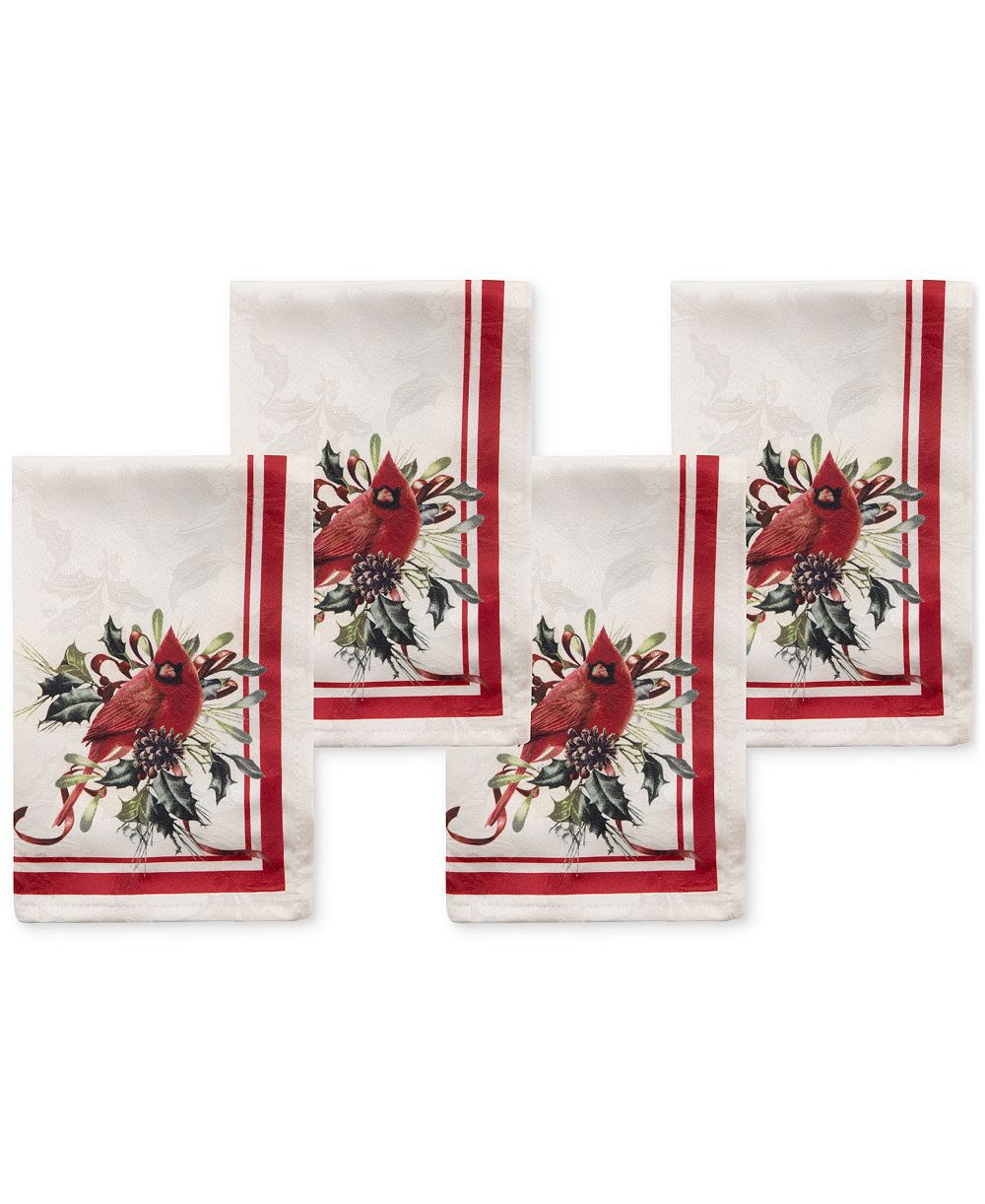 Салфетки Lenox Holiday Winter Greetings, набор 4 шт.