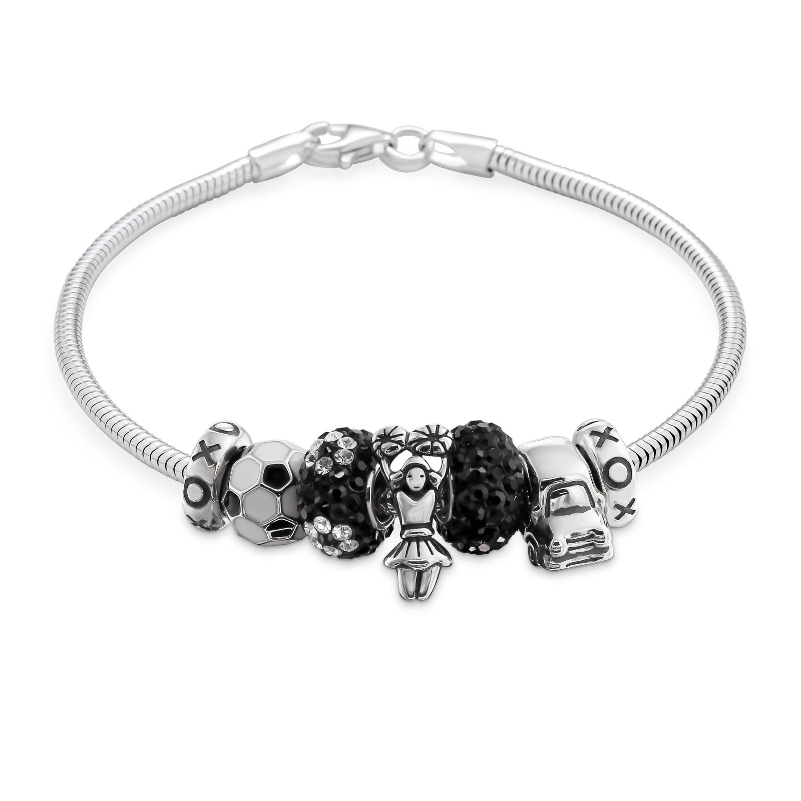 Bling Jewelry Браслет Soccer Mom.925 Sterling Silver