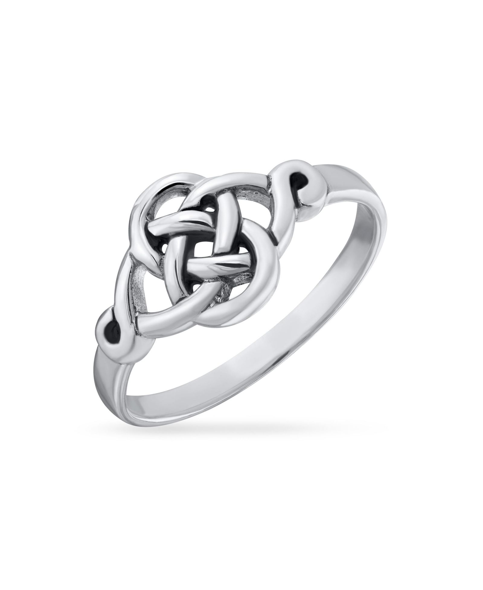 Кольцо Bling Jewelry Best Friends Celtic Love Knots Infinity Promise из стерлингового серебра