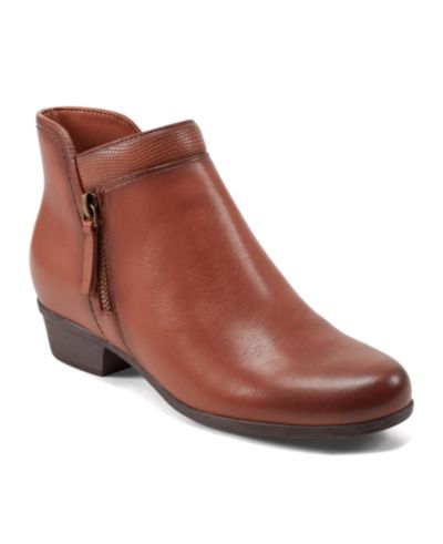 Rockport Женские повседневные ботильоны Carly с боковой молнией