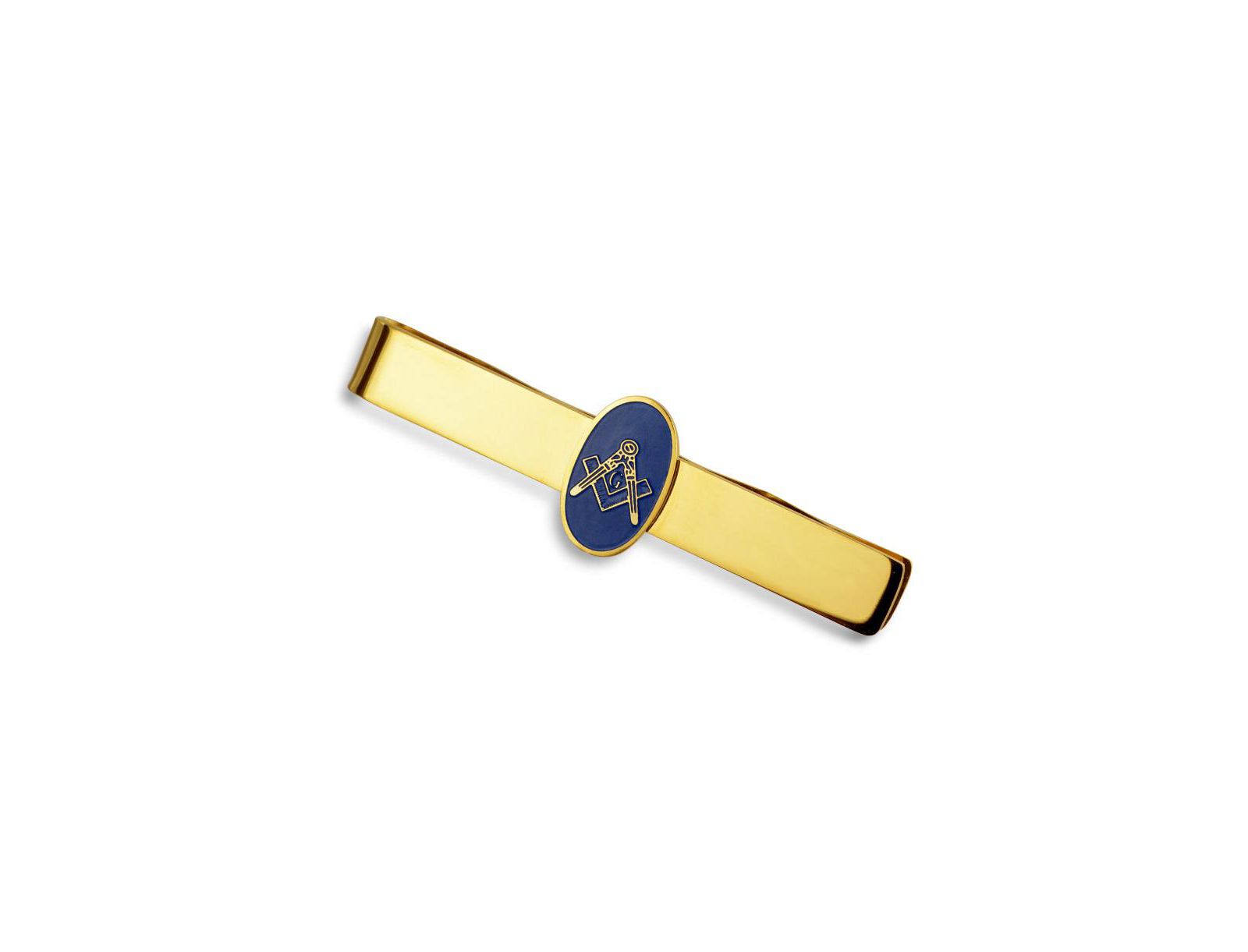 Bling Jewelry мужской зажим для галстука Blue Square Compass из нержавеющей стали