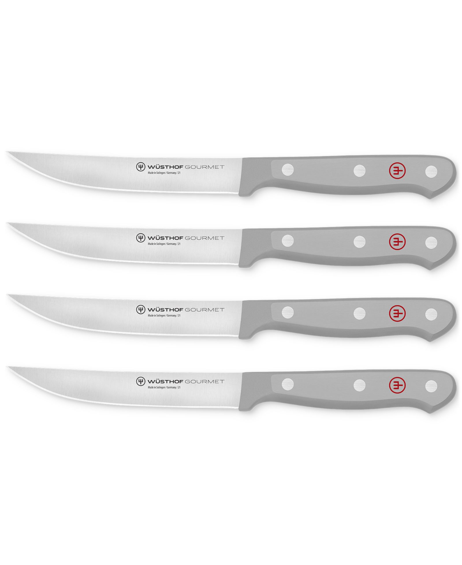 Набор ножей для стейка Wüsthof Gourmet Gray, 4 шт.