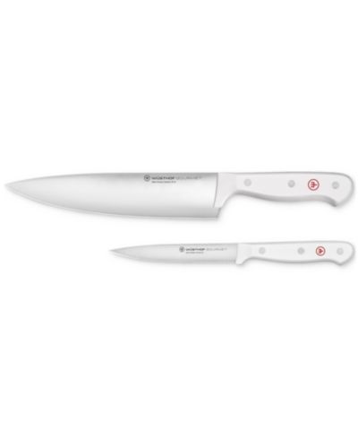 Набор поварских ножей Wüsthof Gourmet White, 2-Piece Steel
