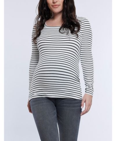 White/black stripe