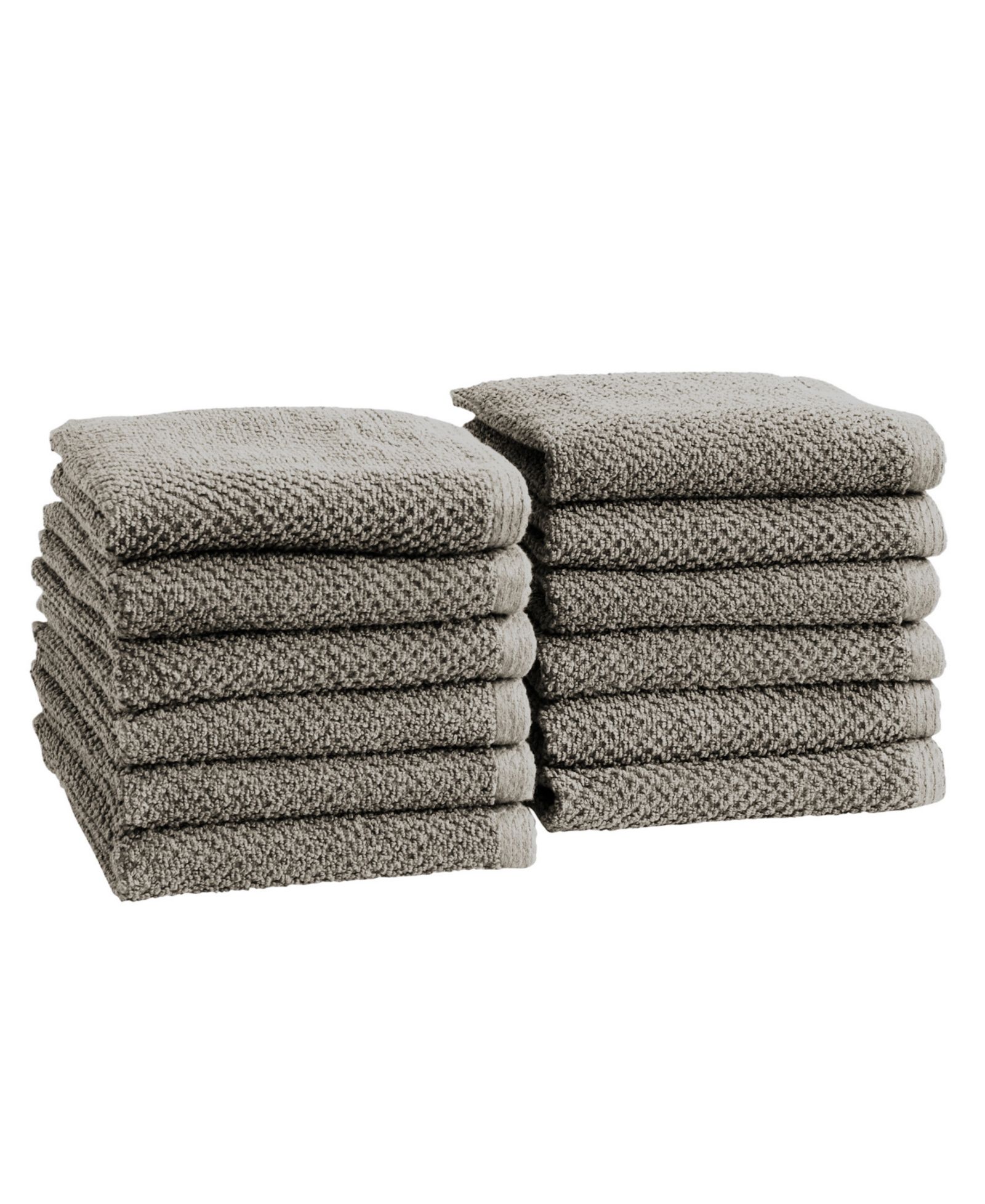 Linery & Co. Cotton Textured 12-Piece Washcloth Set