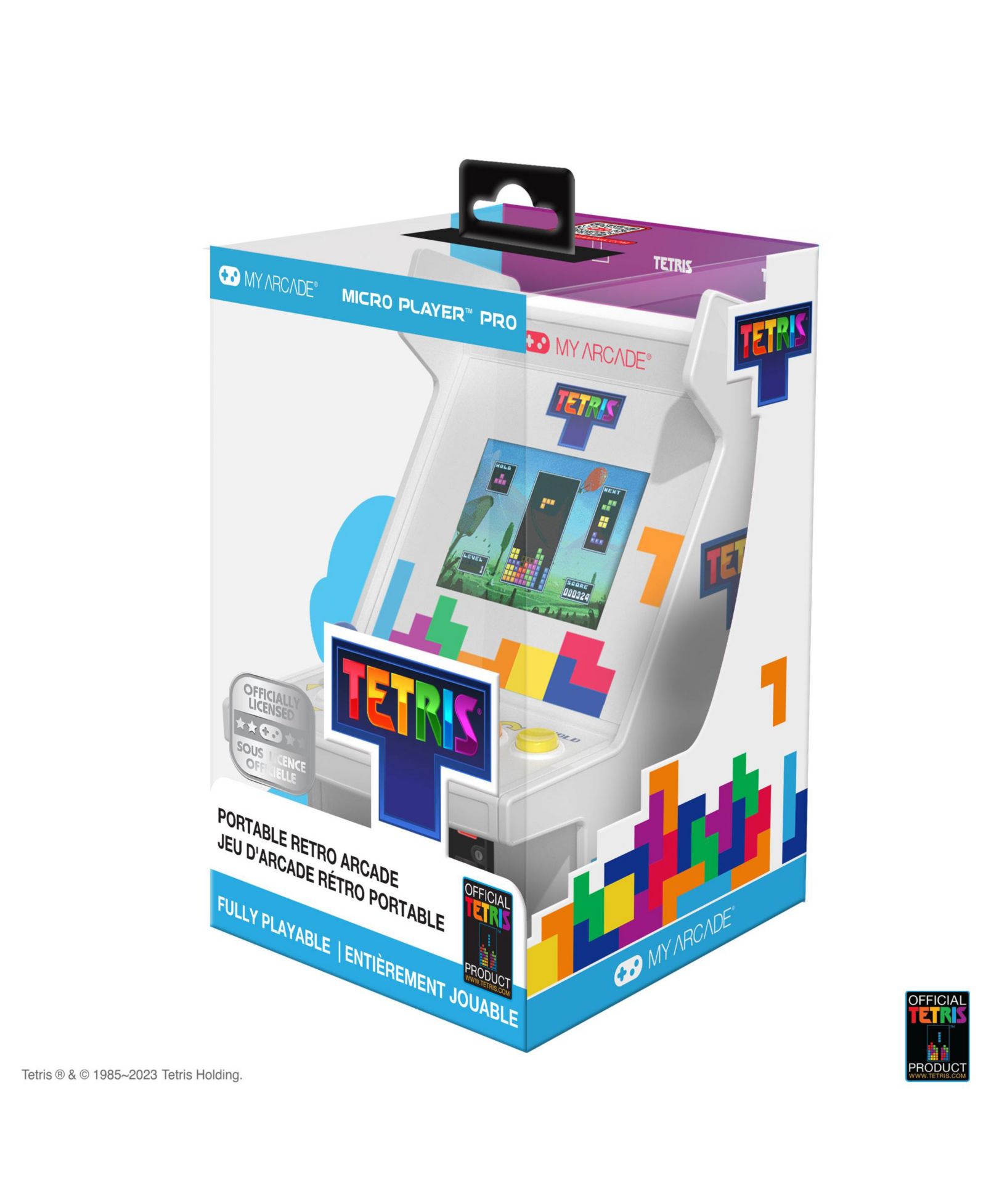 Портативная ретро-игра My Arcade Micro Player Pro 6.7" Tetris