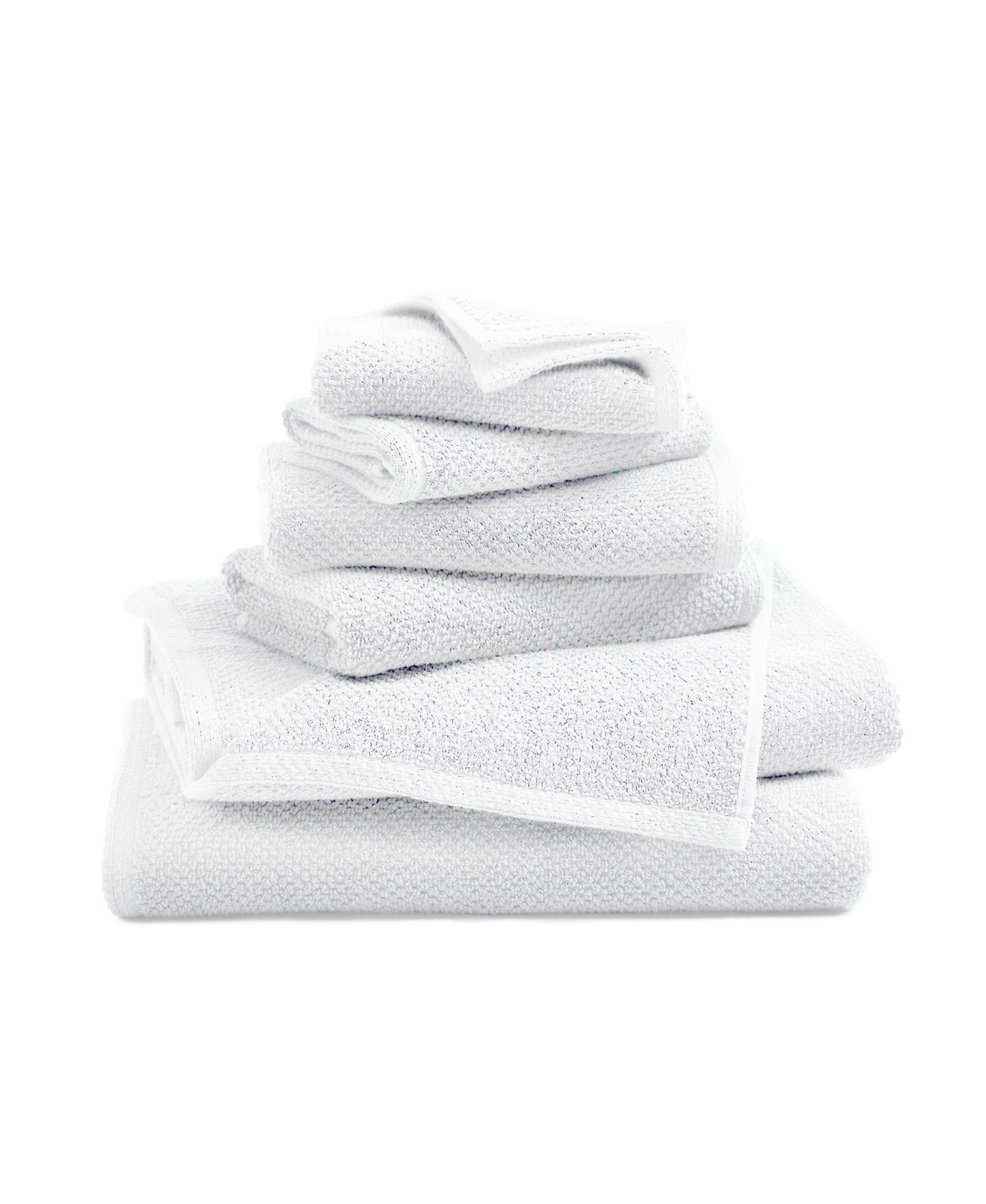 Linery & Co  Luxury Cotton Textured 6pieces  Bath Towel Set