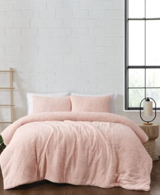 Brooklyn Loom Marshmallow Sherpa 3-Pc. Comforter Set, King