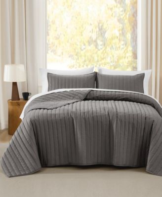Комплект стеганых покрывал Brooklyn Loom Oversized Cotton Percale 3-Pc., Full/Queen