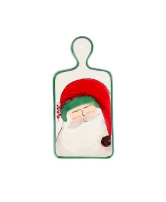VIETRI Old St. Nick Small Cheese Board