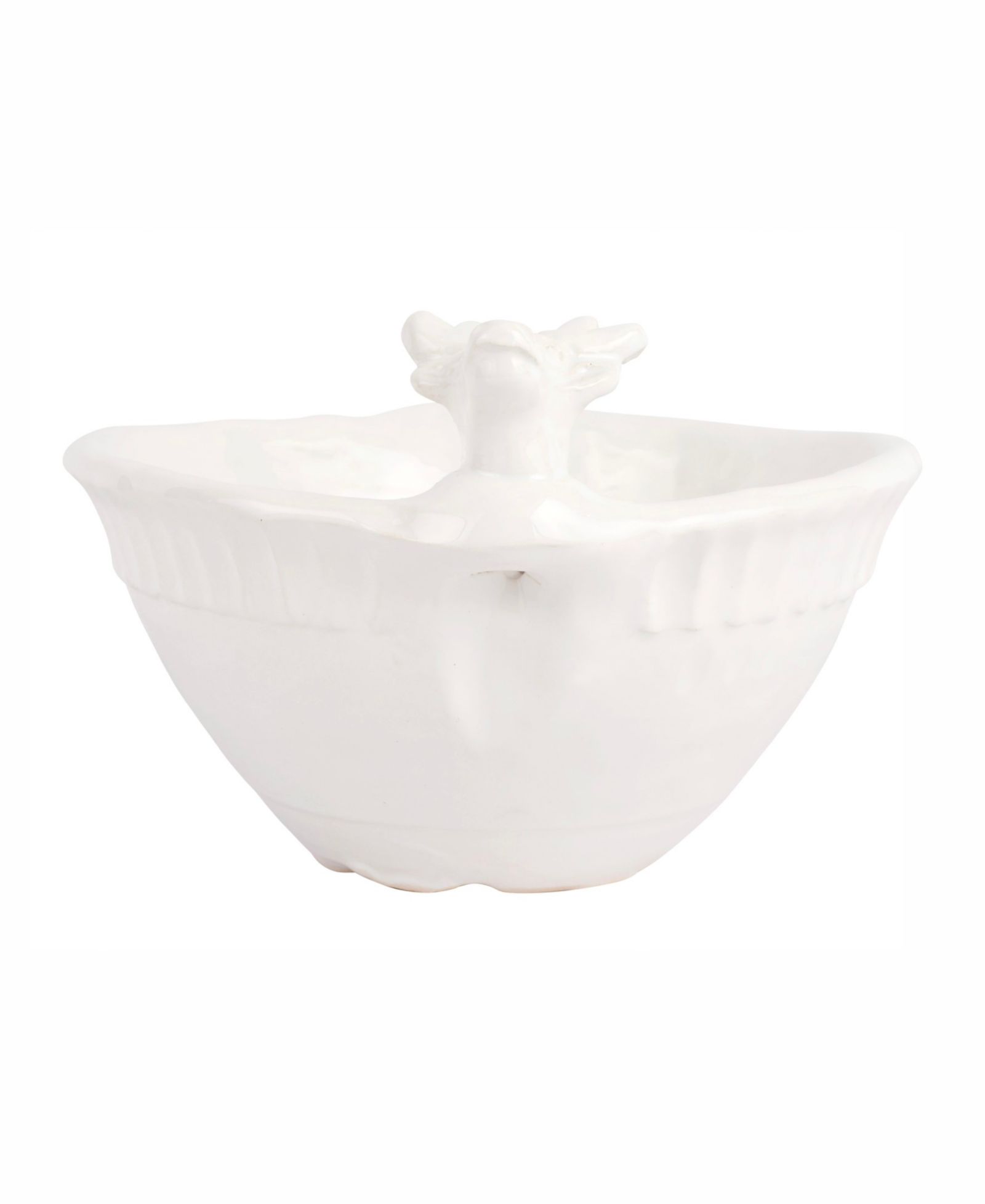 VIETRI Pietra Natale Figural Deer Deep Bowl