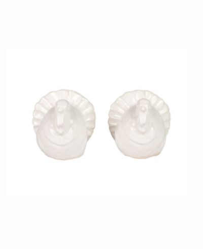 VIETRI Pietra Tacchino Figural Salt and Pepper