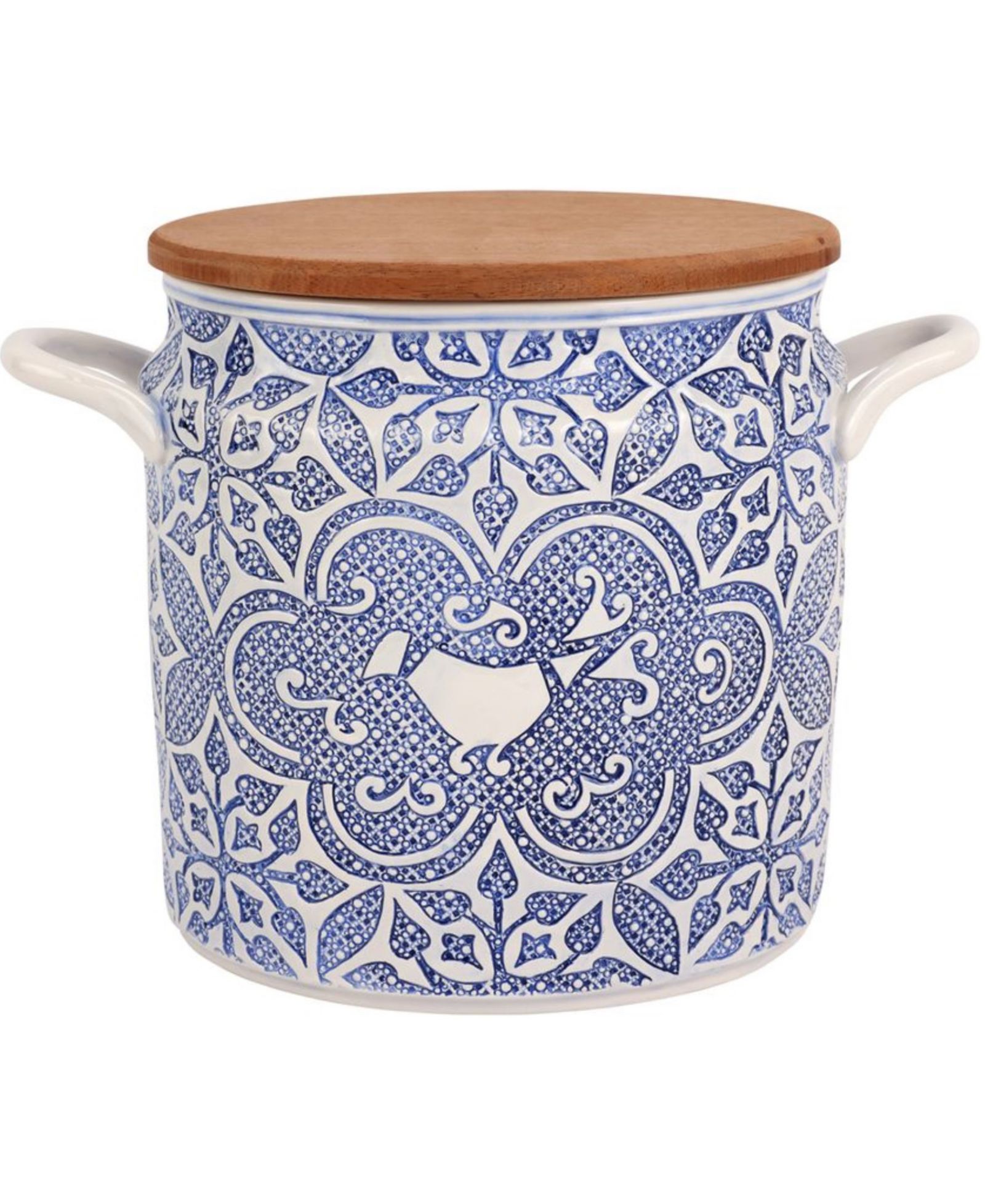 VIETRI Uccello Biscotti Jar