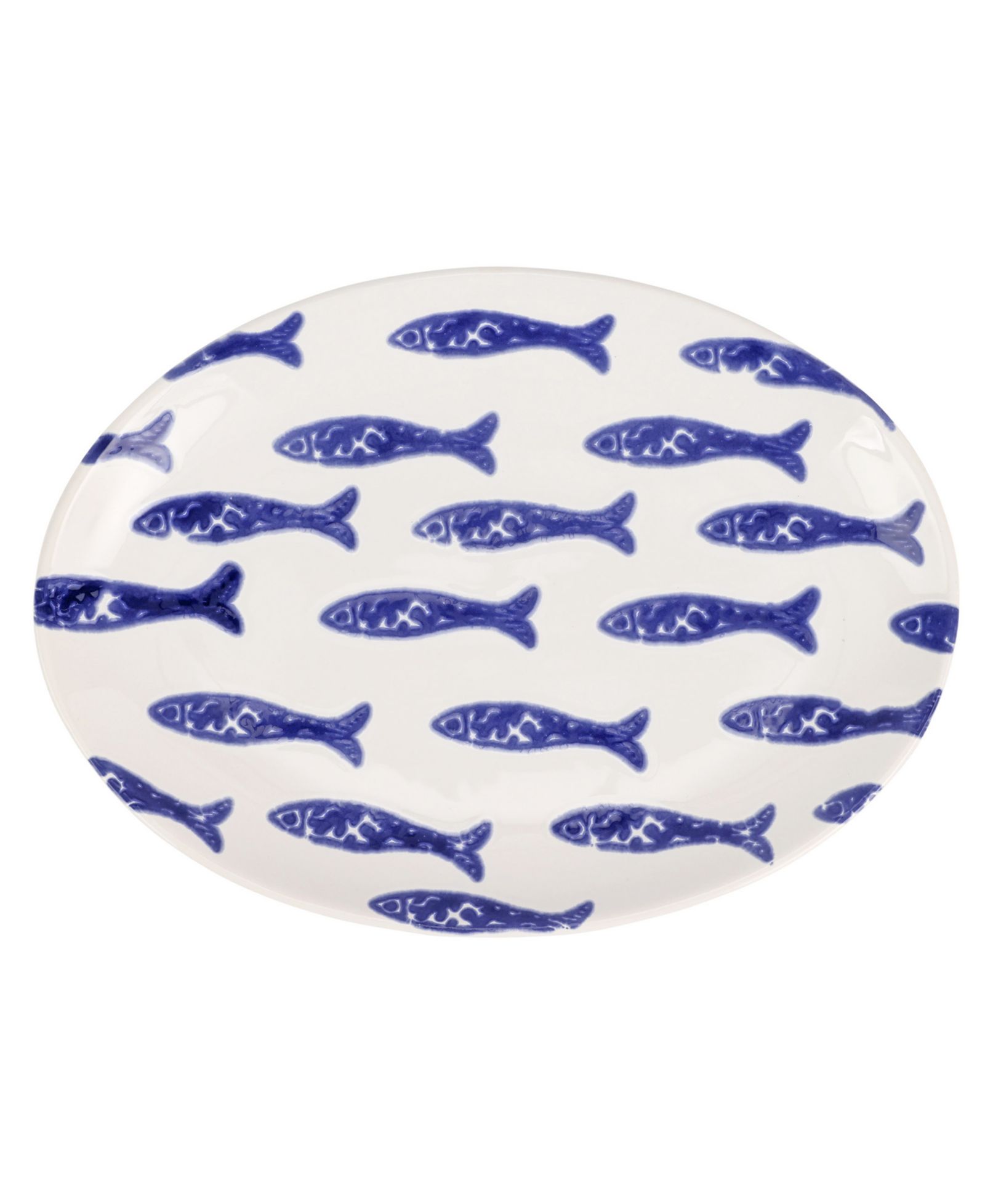 Овальное блюдо VIETRI Santorini Fish Small