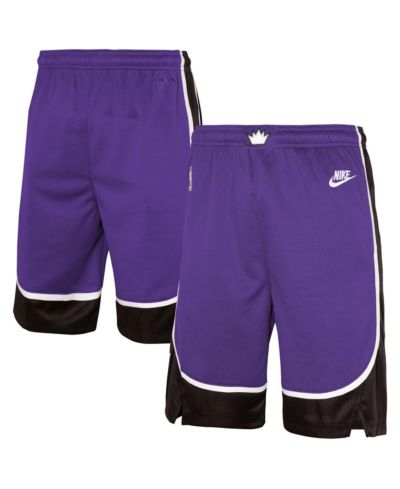 Шорты Nike Sacramento Kings 2024/25 City Edition Swingman Performance, фиолетовые, для мальчиков и девочек