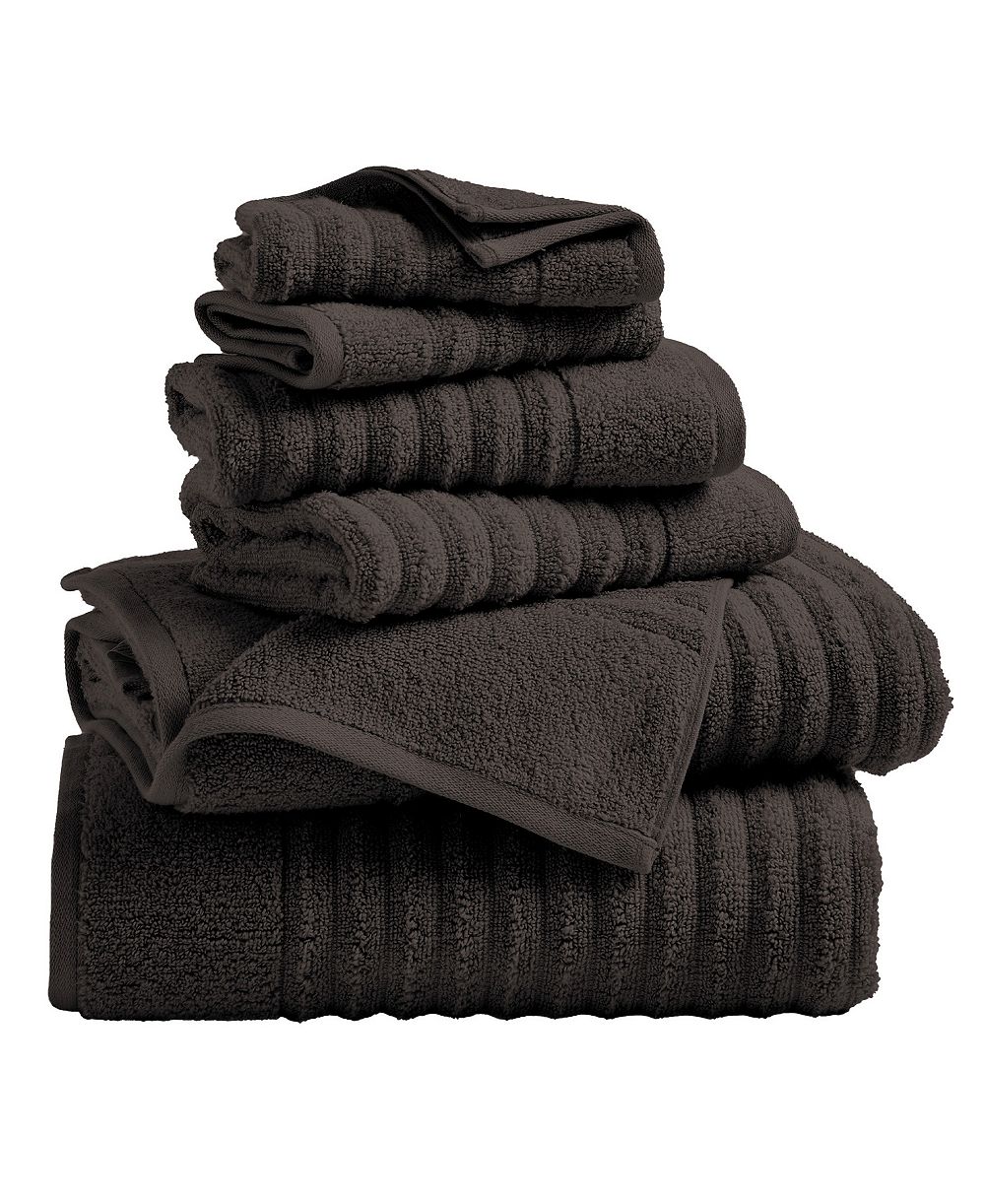 Набор банных полотенец из гребенной хлопковой ткани Linery & Co Luxury 6-Piece
