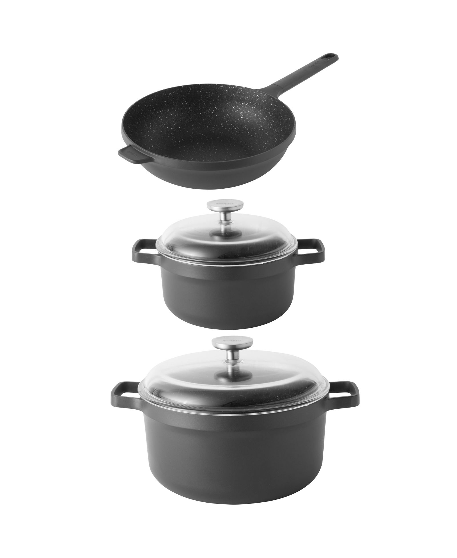BergHOFF GEM Nonstick Cast Aluminum 5Pc Cookware Set