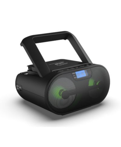 Riptunes Cdb-237 CD/MP3 Radio Bluetooth Boombox
