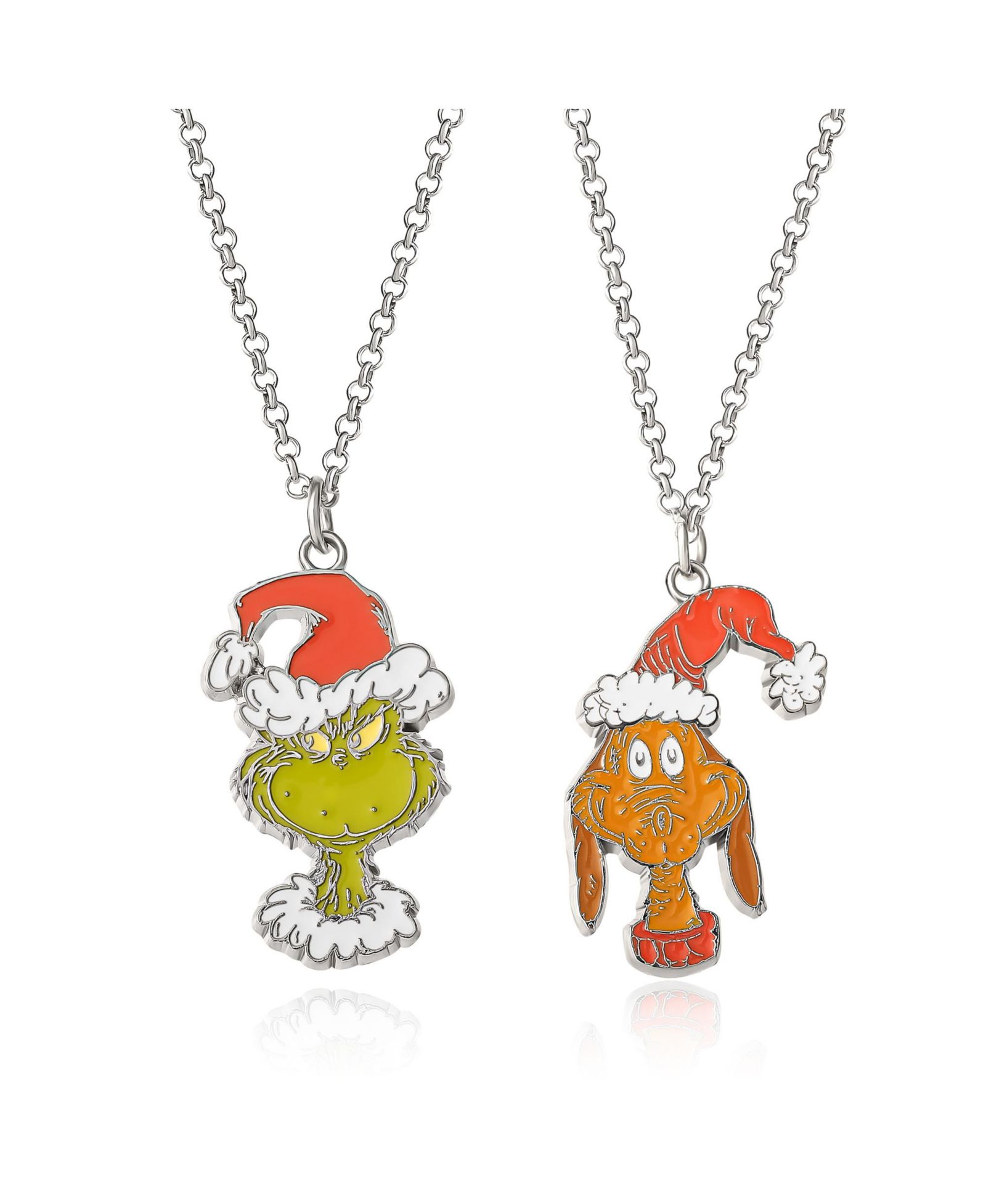 Dr. Seuss Dr Seuss Grinch and Max ожерелье для совместного ношения