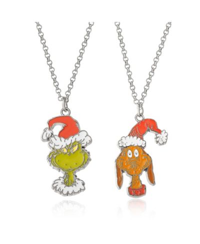 Dr. Seuss Dr Seuss Grinch and Max ожерелье для совместного ношения
